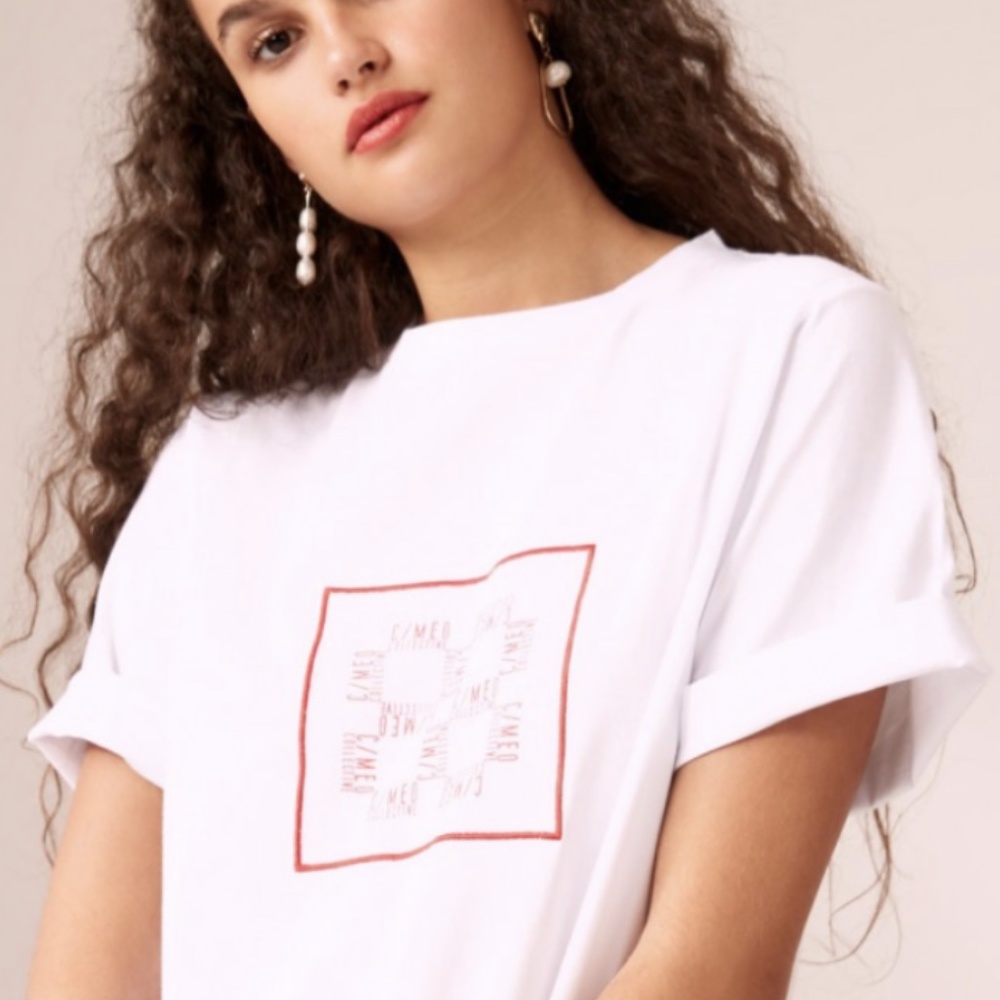 Adorable T-Shirt with Red Lettering in the Front